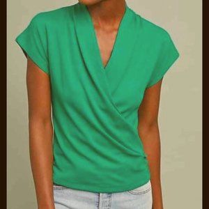 Anthropologie Maeve Wakefield Waisted Top